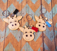 Load image into Gallery viewer, Cow keychain
