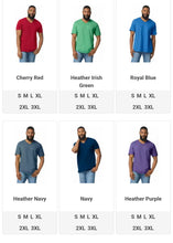 Load image into Gallery viewer, Gildan V-neck Short Sleeve T-Shirt
