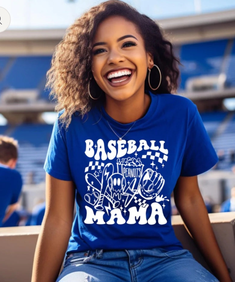 Baseball Mama tshirt